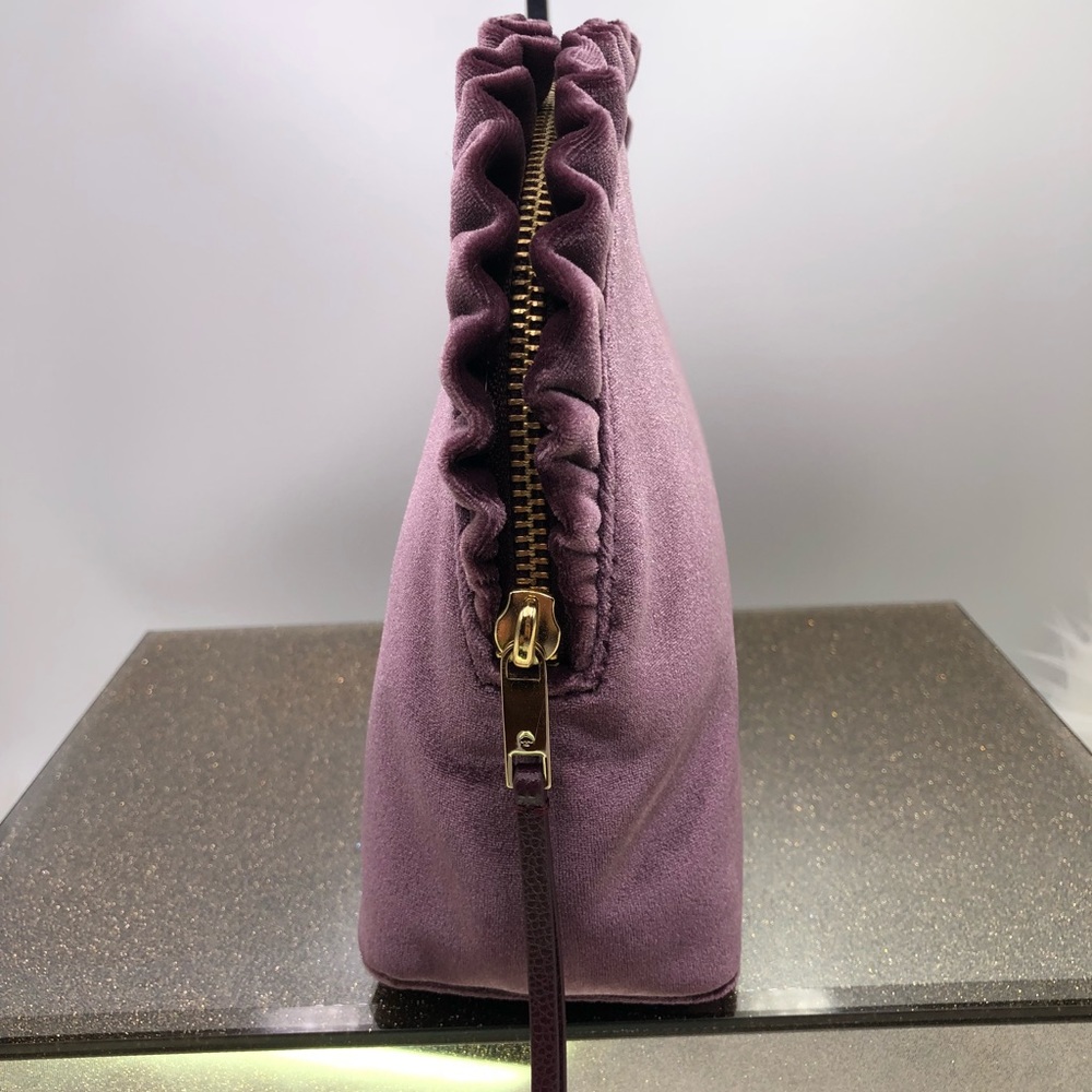 Kate spade dawn place velvet Marcy  pouch clutch - Picture 6 of 6